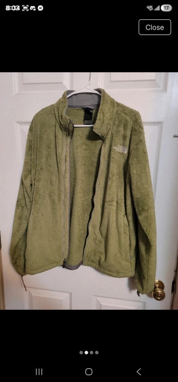 North face jacket size L